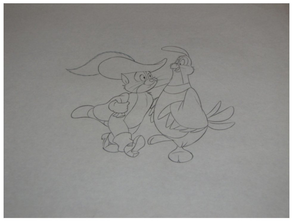 Capn O G Readmore Puss In Boots Original Animation Drawing In Yoann Bs Animation Cels 