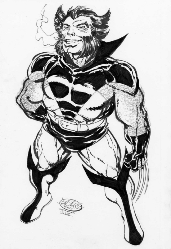 The Wolverine by John Byrne , in Leonard Richman's Wolverine Comic Art ...