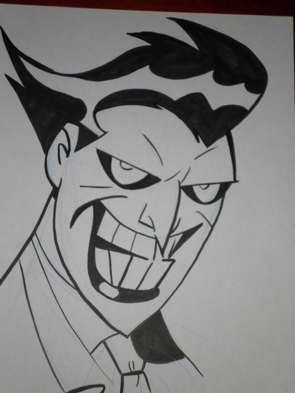 Joker, in Joel Nielsen's Joel`s Artwork Comic Art Gallery Room