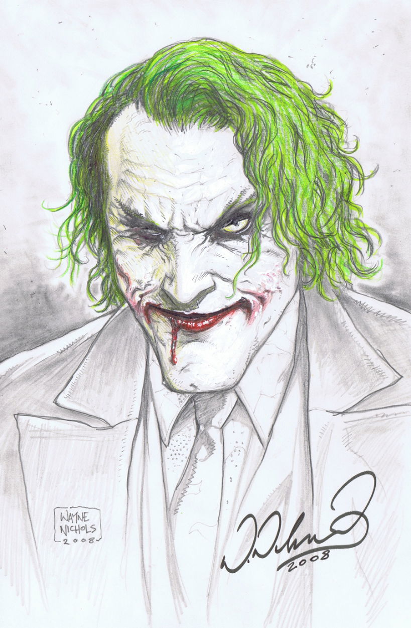 The Joker, in Darren Close's Killeroo & Other original art Comic Art ...