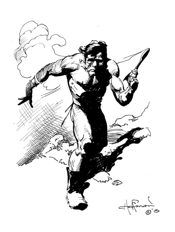 Mars Man Prowls by Mike Hoffman, in Shawn Cavender's Edgar Rice ...