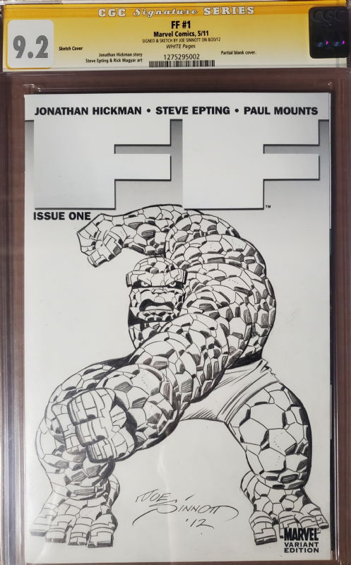 Joe Sinnott The Thing Full Figure 2, In Jay Ward's Joe Sinnott Comic ...