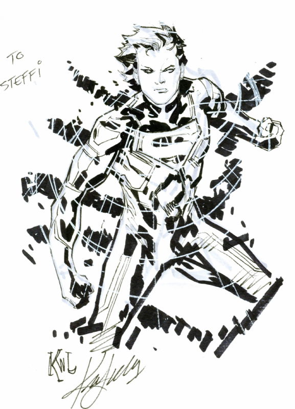 Superboy by Ken Lashley, in Steffi M.'s Commissions Comic Art Gallery Room