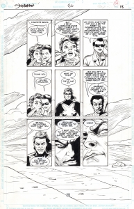 Starman #36 pg 18 Comic Art