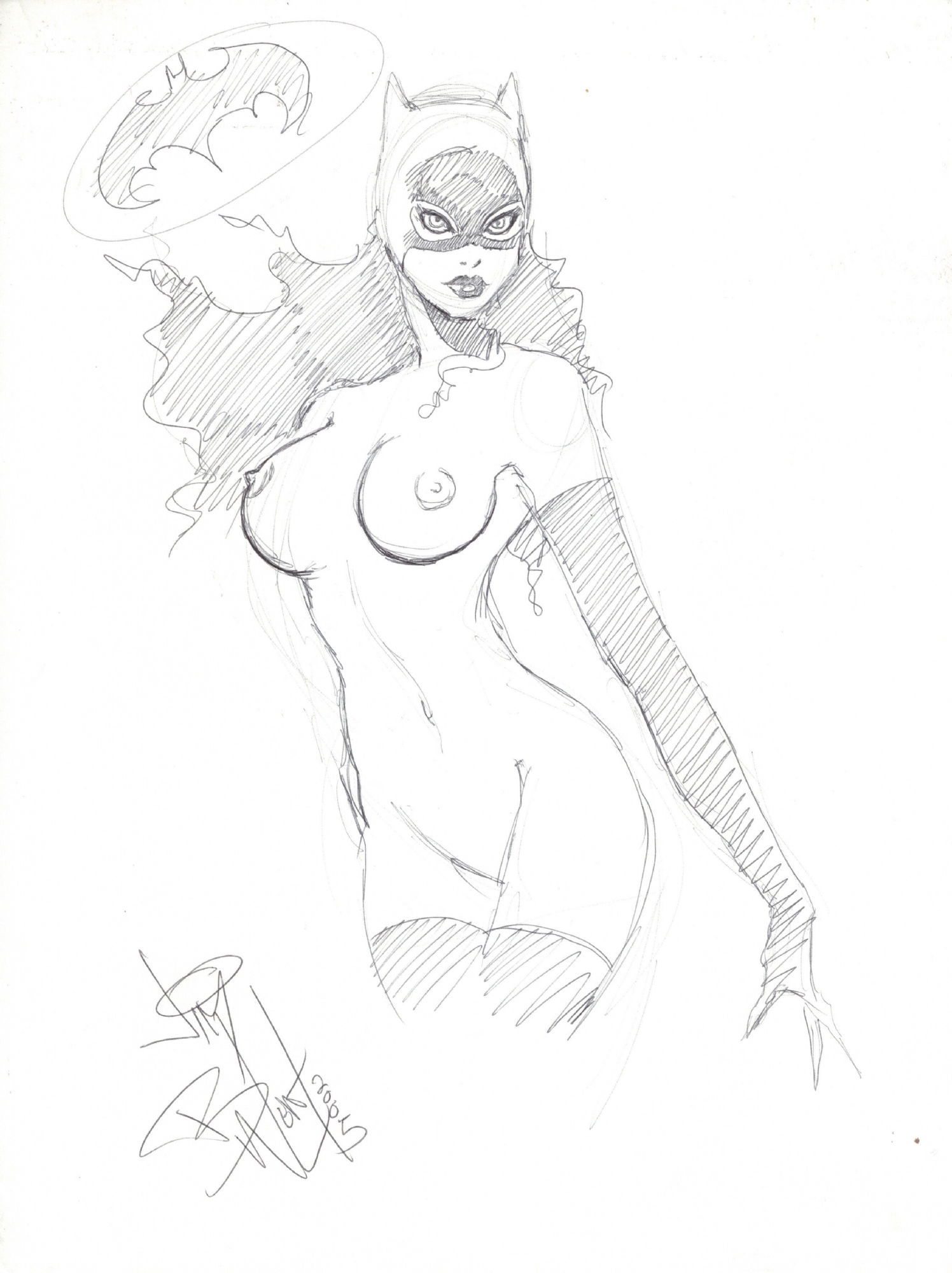 Catwoman Naked