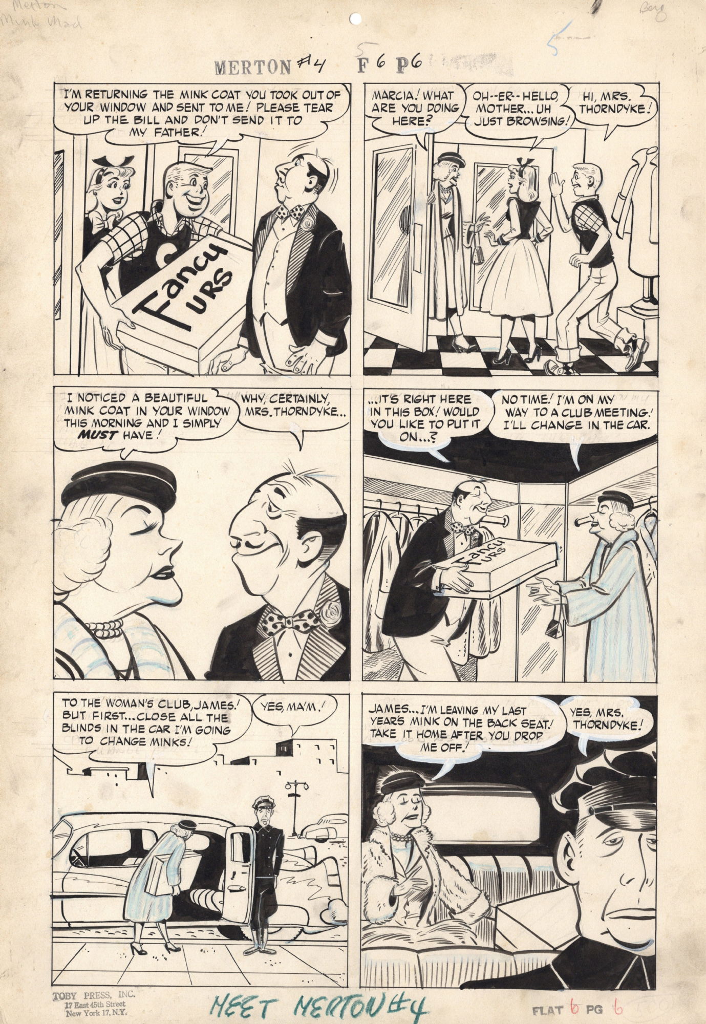 Meet Merton #4 pg 6 by Berg, in Greg McKee's Archie and other kid/teen ...