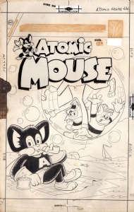 Atomic Mouse #33 cover Comic Art