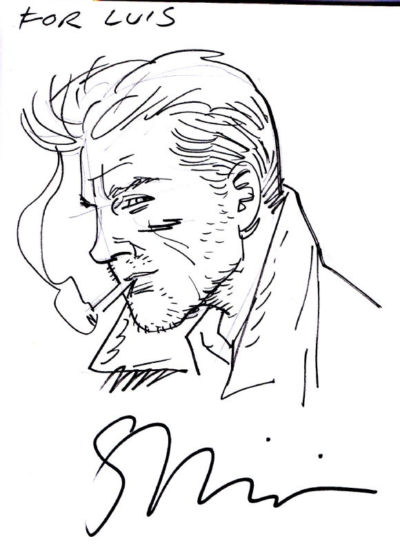 John Constantine, in Luis P's Sean Phillips Comic Art Gallery Room