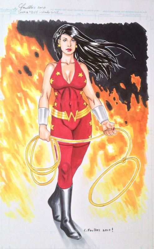 Wonder Girl, Wonder Woman, and Donna Troy, foodbyfax