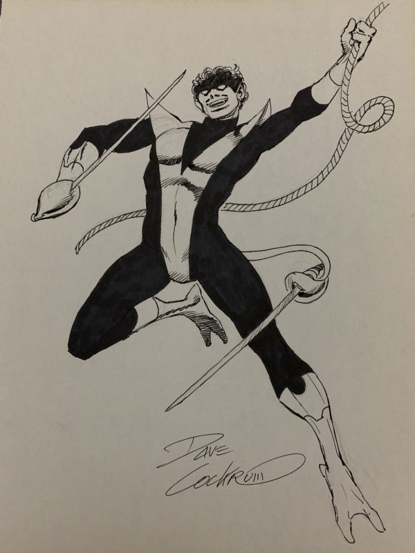 Nightcrawler By Dave Cockrum In Jul Kha T S Con Sketches Commissions Comic Art Gallery Room