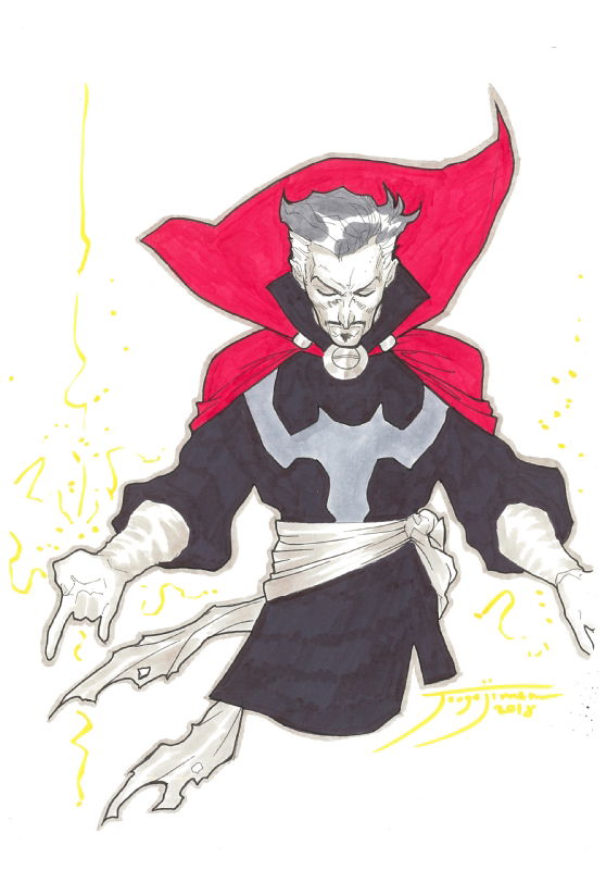 Doctor Strange by Jorge Jimenez, in Jul-Kha T's Con sketches ...