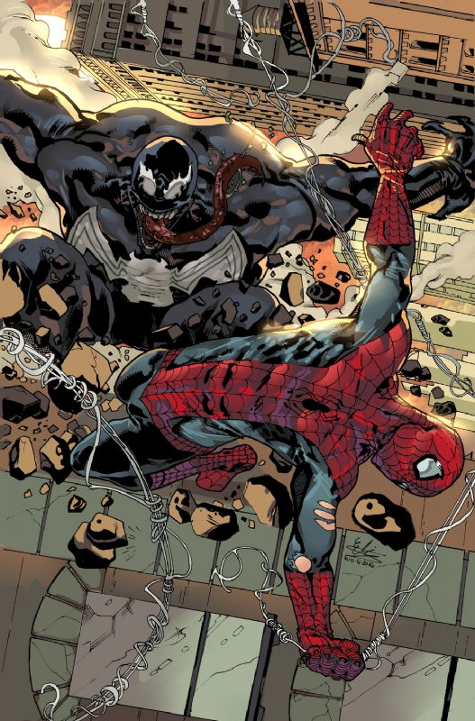 Spider-Man Vs Venom Part 2 by Atlas, in Atlas (Eli)'s Pin-Up Art Comic Art  Gallery Room