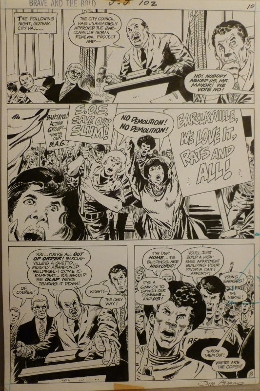 Jim Aparo Brave & the Bold #102 page 9, in Guy Aoki's Jim Aparo Brave ...