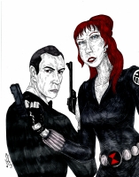 From Marvel, With Love: James Bond and Black Widow by Jeremy Baum Comic Art