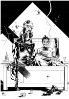 From Marvel, With Love: James Bond and Black Widow by Nathan Stockman Comic Art