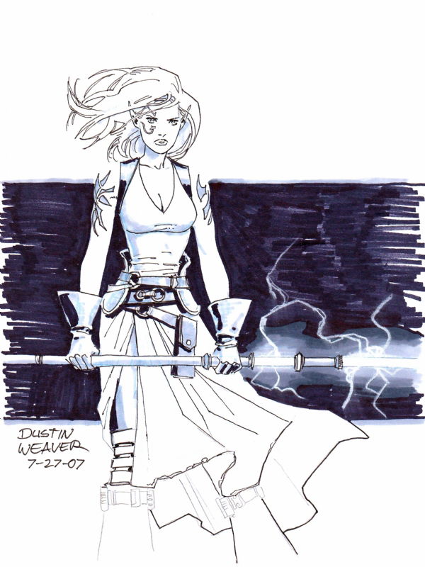 Star Wars Jarael Dustin Weaver SDCC 2007, in Todd Padzensky's ...