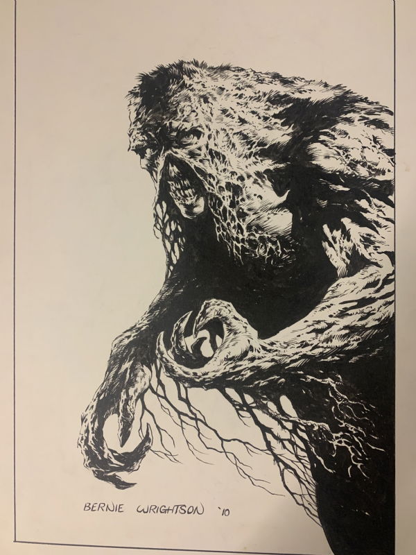 Swamp Thing – Bernie Wrightson, in Simon Ma's Comic Art Comic Art ...