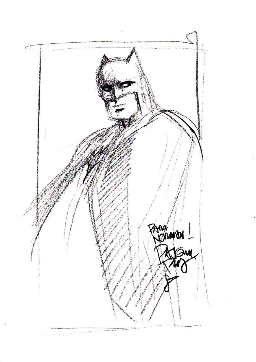 Batman by Pasqual Ferry, in Norman Llorente's Salo del comic 2013 Comic ...