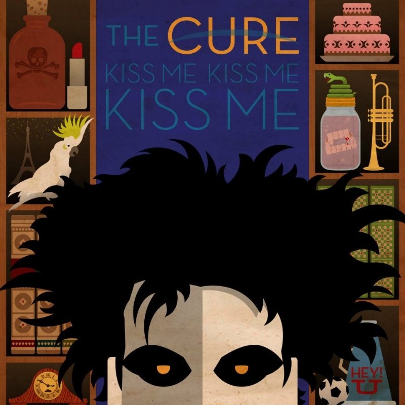 Kiss Me Kiss Me Kiss Me (concept cover), in Jeff Dow's Other Art