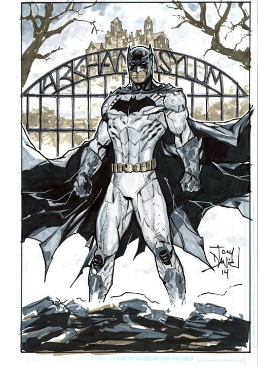 Batman by Tony Daniel, in benjaaman benjaaman's Sketch and Commission  mostly of DC Comics' characters Comic Art Gallery Room