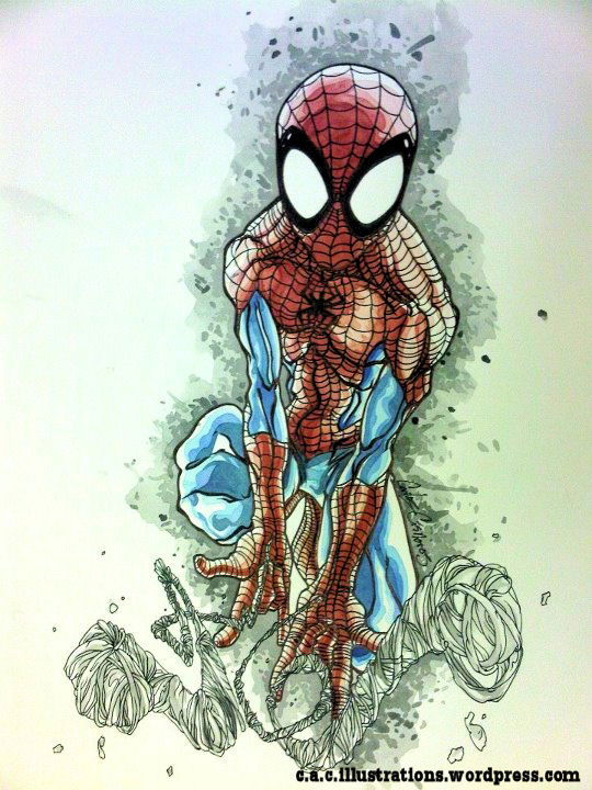 Spidey, in carlos cisneros's Artwork Comic Art Gallery Room