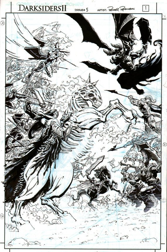 Darksiders II Issue#5 page 1, in Gerry Morigerato's Darksiders Comic ...