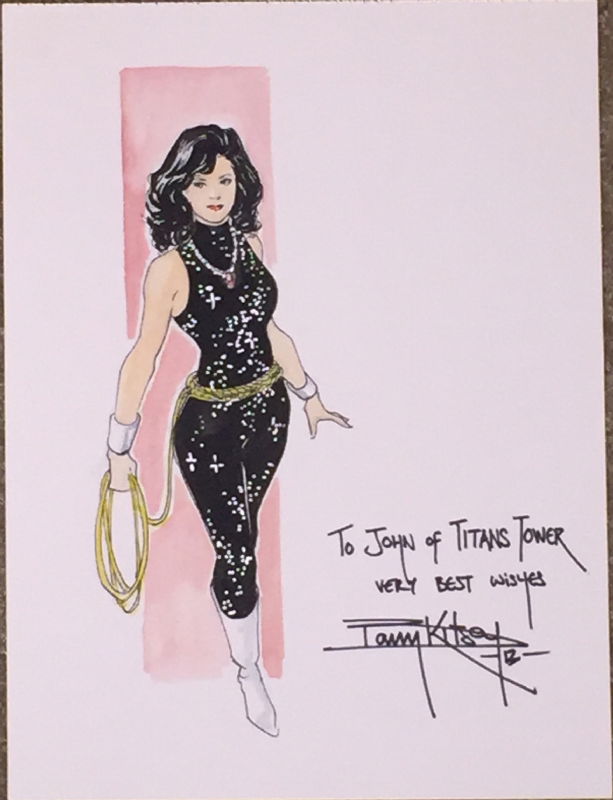 Donna Troy Barry Kitson In Mickey Aldersons Donna Troy Comic Art Gallery Room 0120