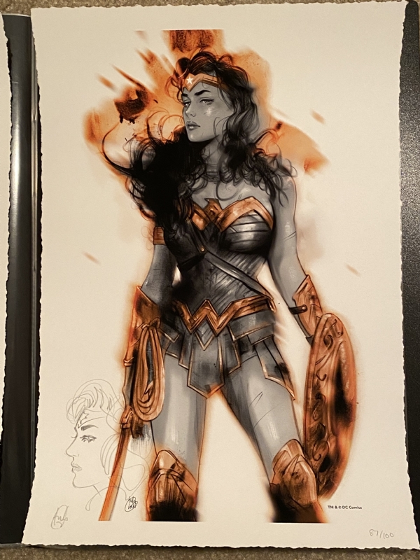 Wonder Woman  Movie Poster  Print Regular Style  Kneeling Size 24 x  36 Poster  Poster Strip Set  Walmartcom