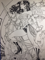 Wonder Woman - Gilbert Monsanto Comic Art