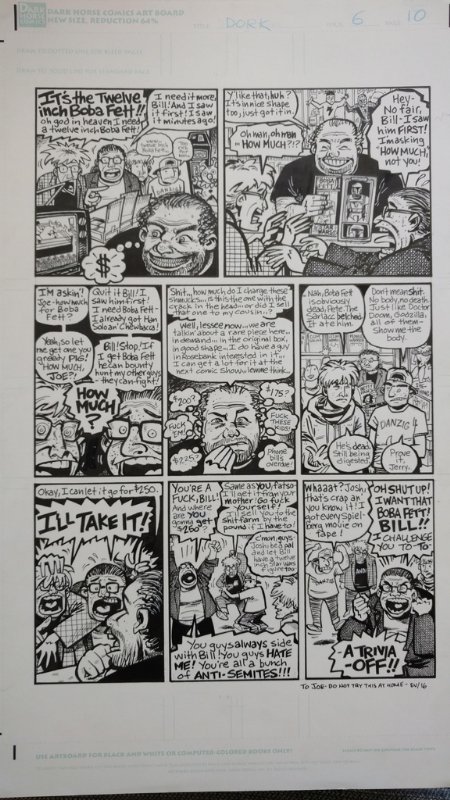 Eltingville Club: The Trivia Off Gauntlet, in Joe Rauch's The Eltingville  Club Comic Art Gallery Room