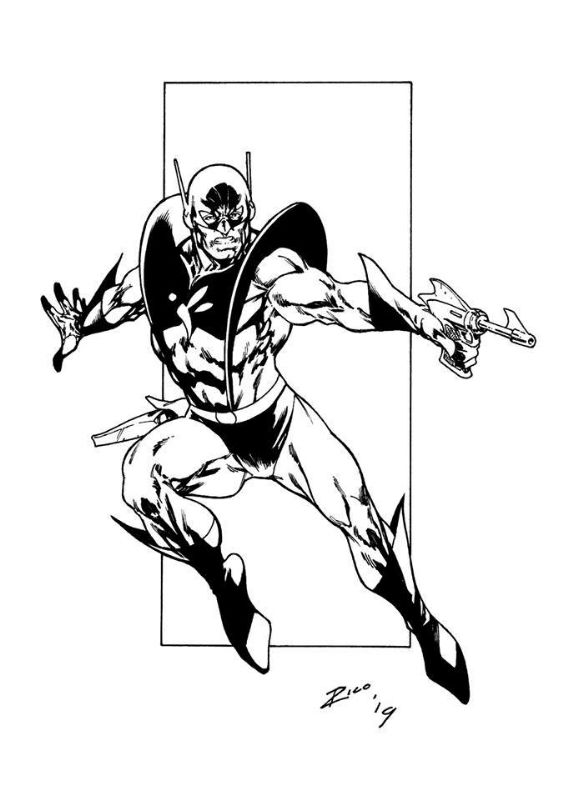 Yellowjacket by Ian Richardson, in Rob Shalda's Marvel Comic Art ...