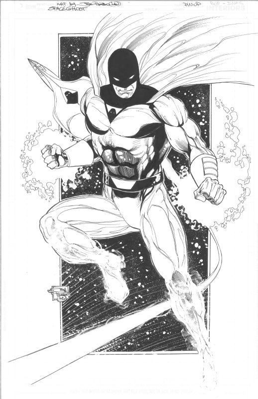 Space Ghost by Joe Prado, in Rob Shalda's Hanna Barbara Comic Art ...