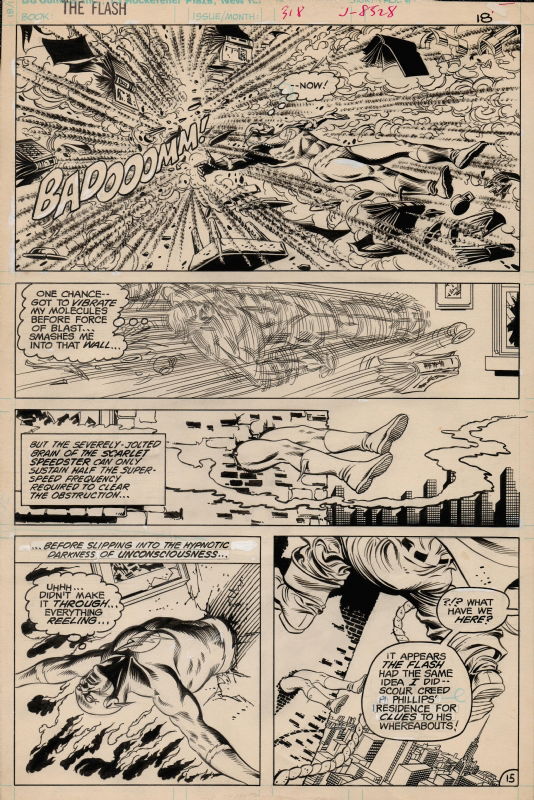 FLASH #318 Page 15 CARMINE INFANTINO Pencils Jensen Inks INCREDIBLE ...