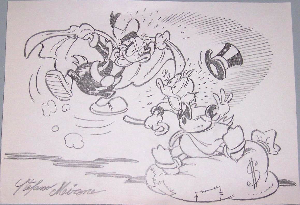 Paperinik e Zio Paperone (Duck Avenger & Uncle Scrooge) - Stefano ...