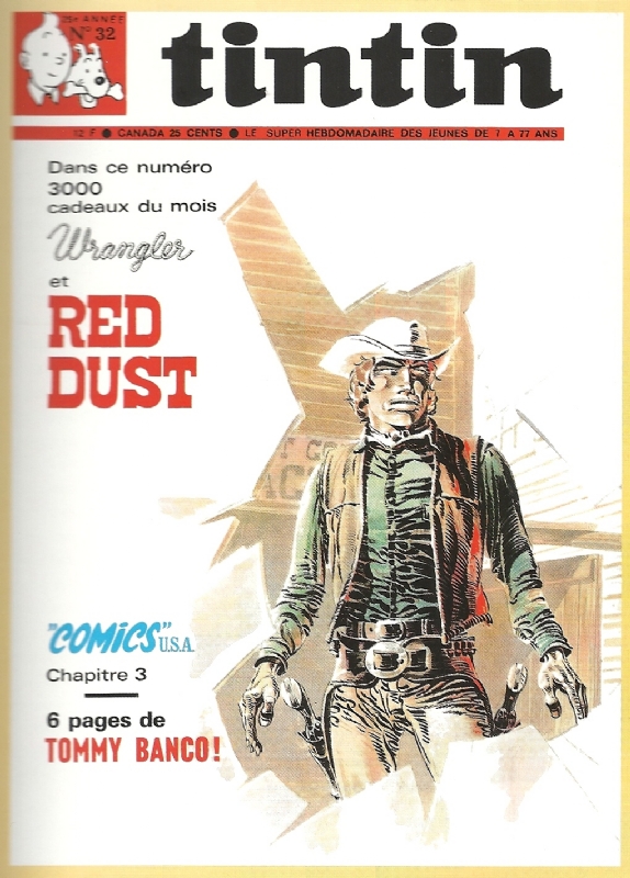 Red DUST Carte postale Hermann - Greg COMANCHE 