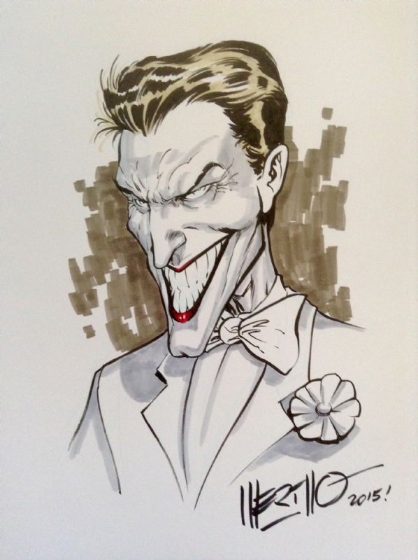 Joker, in Christian Ahlers's Commissions Comic Art Gallery Room