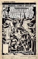 MASTER OF KUNG FU #117 Cover Comic Art