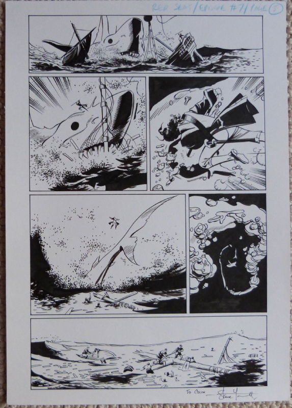 Red Seas - Steve Yeowell, Prog 1319 (2), in Colin Taylor's My art Comic ...