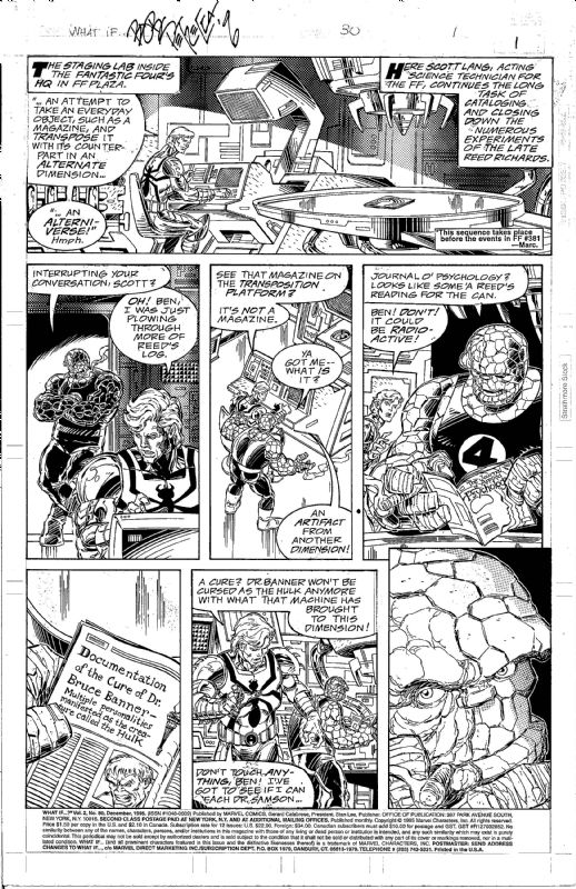 WHAT IF #80 page 1 by Kerry Gammill & Bob Petrecca (1995), in The Pug's ...