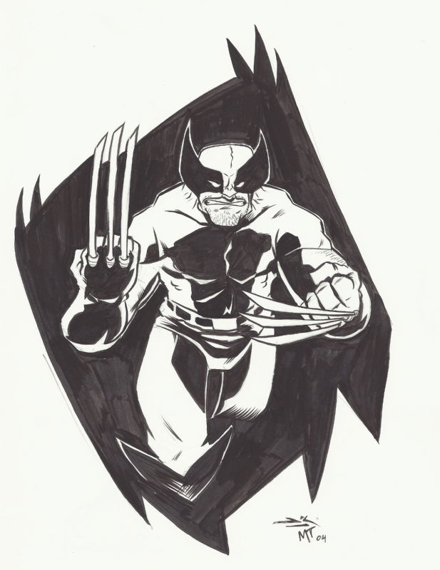 Rich Woodall and Matt Talbot Wolverine Sketch, in Michael Beaver's ...