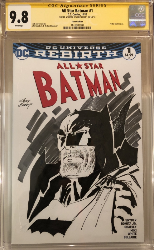 Dark Knight Returns Batman by Andy Kubert, in Murray G's Commissions &  Published Art Comic Art Gallery Room