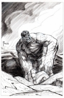 The Hulk by Richard Pace Comic Art