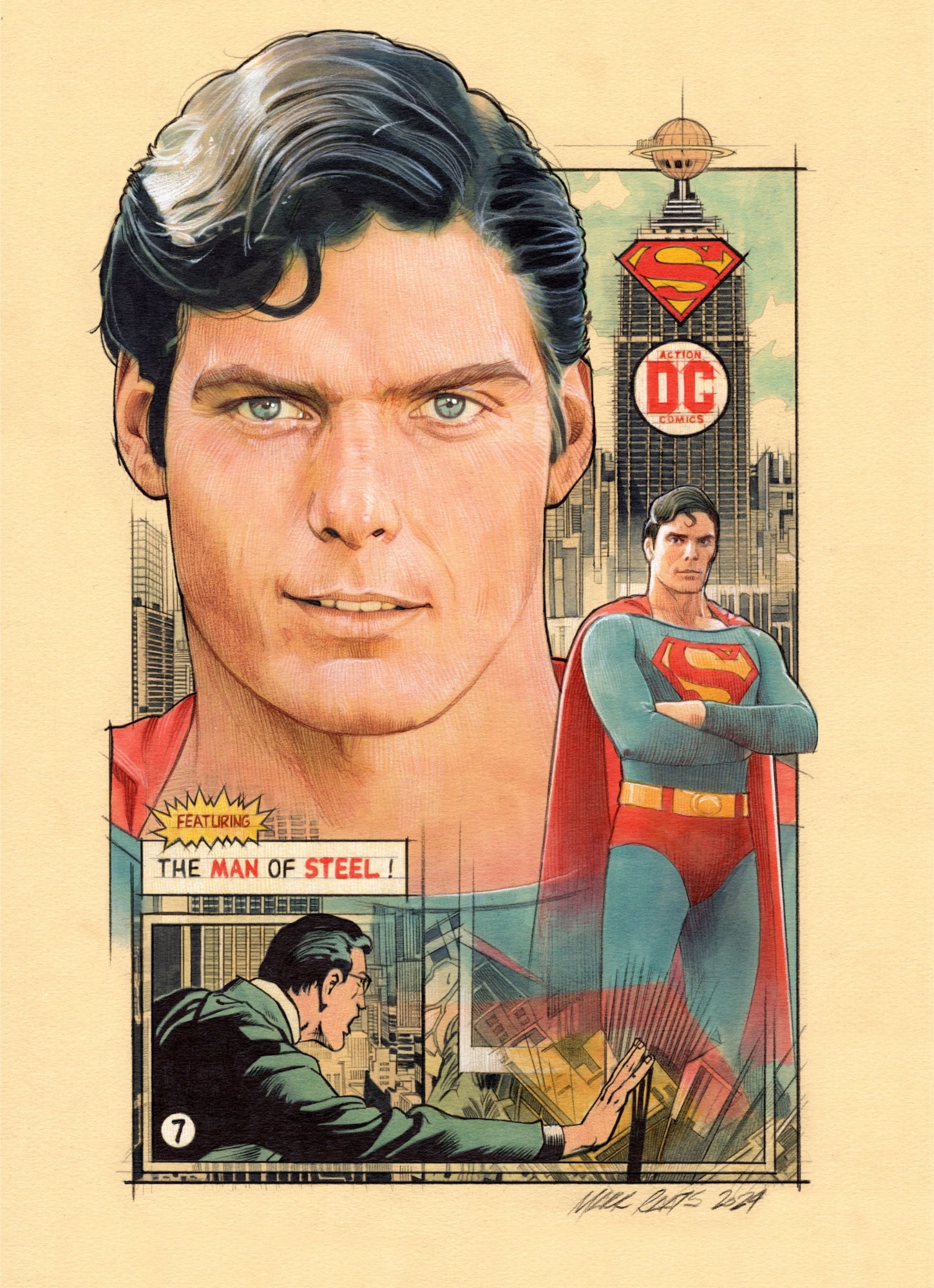 Superman By Mark Raats, In Matthew P's Superman Sketches Comic Art ...