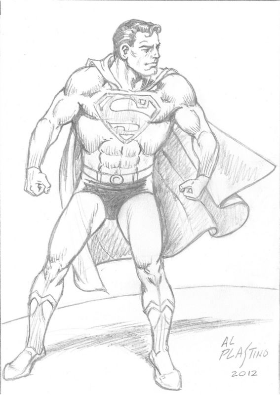 Superman Commission by Al Plastino, in Matthew P's Superman Sketches ...