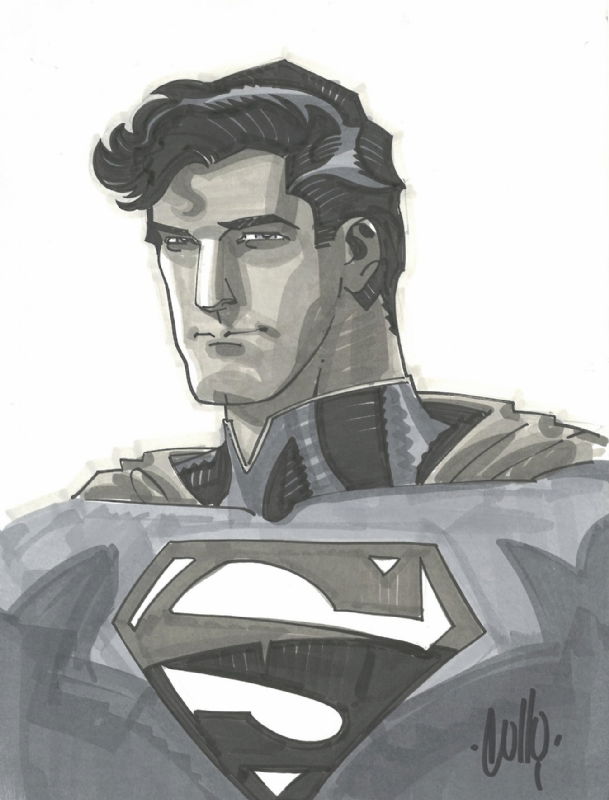 Superman by Cully Hamner, in Matthew P's Superman Sketches Comic Art ...