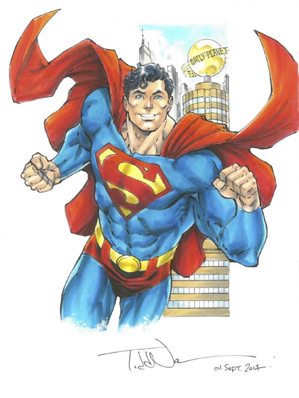 Superman By Todd Nauck, In Matthew P's Superman Sketches Comic Art ...