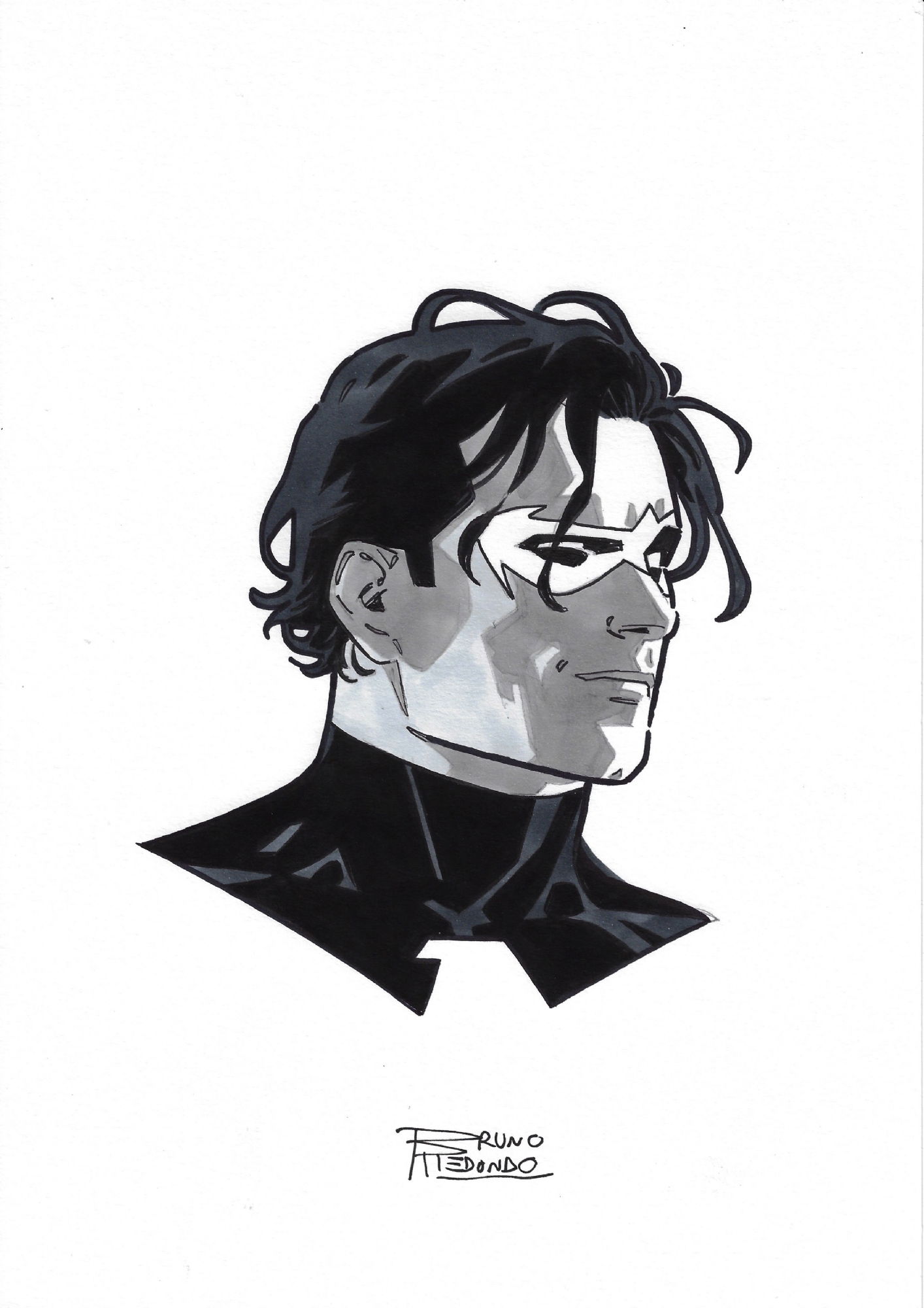 Nightwing By Bruno Redondo, In Matthew P's Other Sketches Comic Art ...