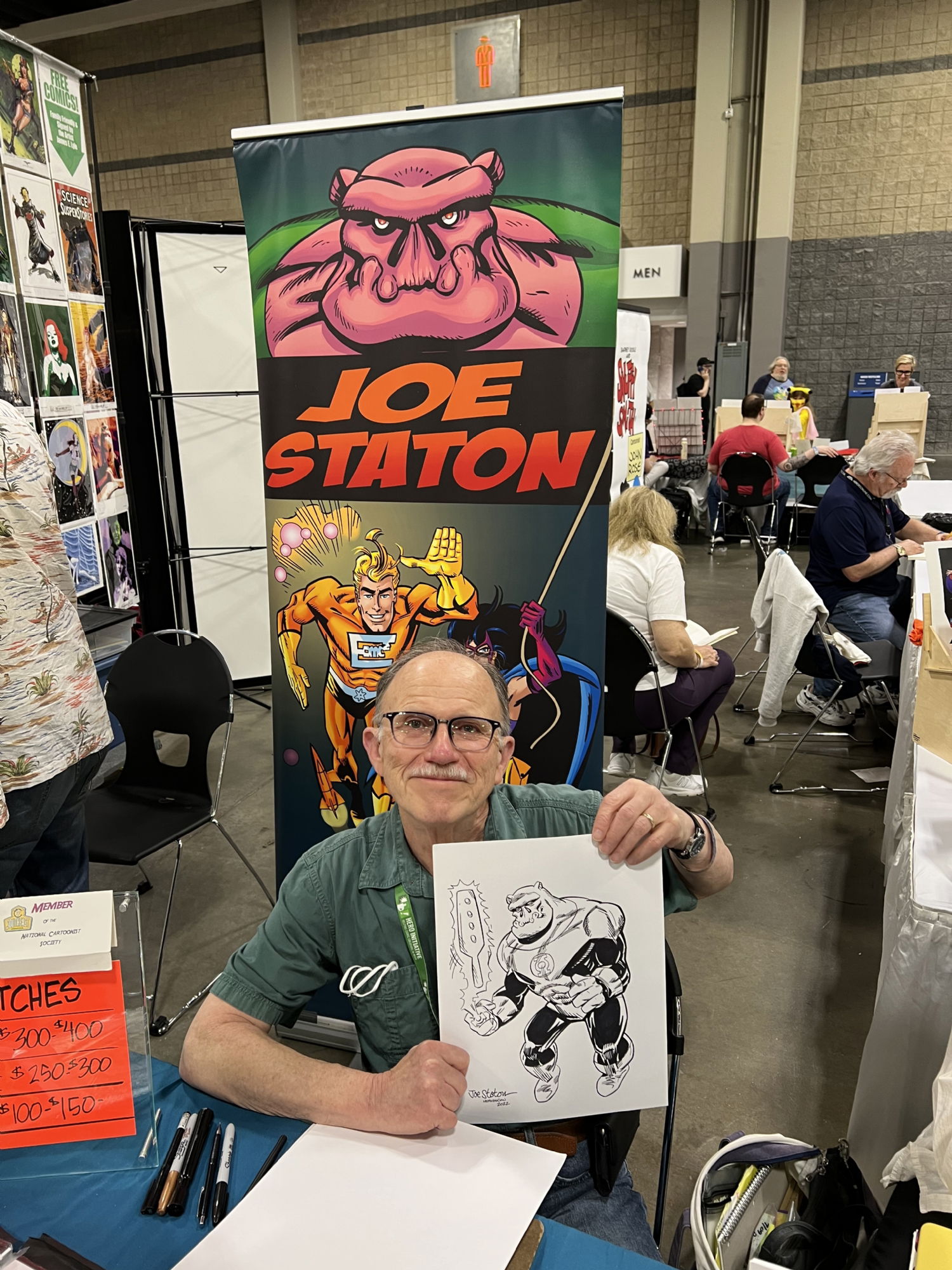 Kilowog By Joe Staton In Matthew Ps Creator Sketches Comic Art