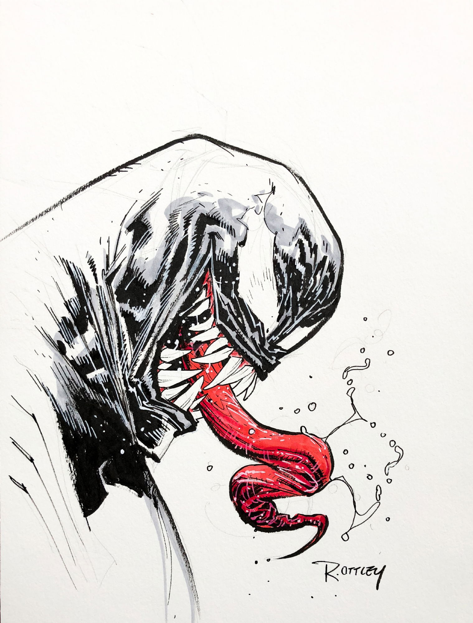 Comic Art Shop :: E S's Comic Art Shop :: Venom Commission by Ryan ...