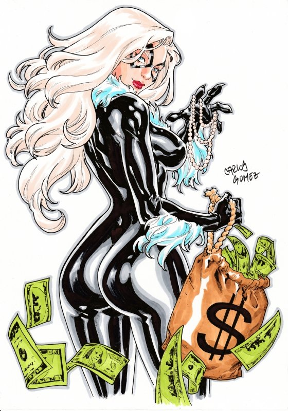 Carlos Gomez absolutely NAILED her. 🙌🏼 Love the way she looks on his  style : r/BlackCat